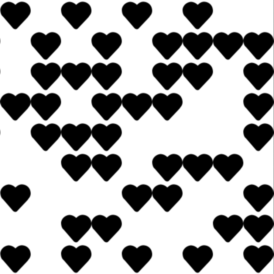 heart Wzór preview